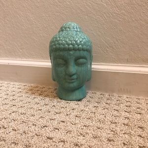 Turquoise Buddha Head Statue